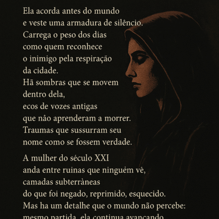 A Mulher Que Anda Entre Ruínas