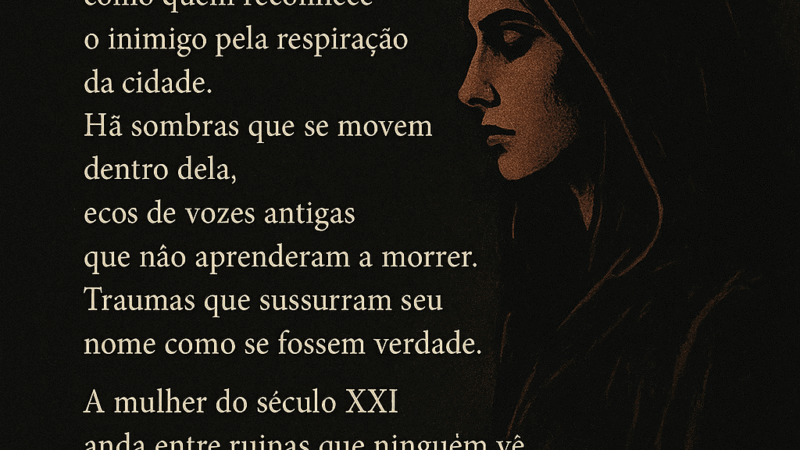 A Mulher Que Anda Entre Ruínas